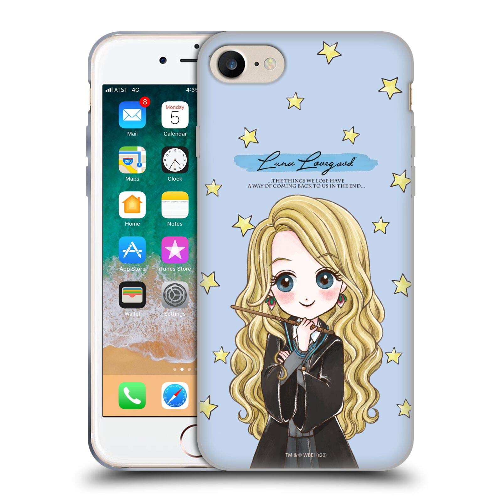 Head Case Designs Licenciado Oficialmente Harry Potter Patrón Luna Reliquias de la Muerte XXXVII Caso Funda de Gel Suave Compatible con Apple iPhone 12 / iPhone 12 Pro — view 37