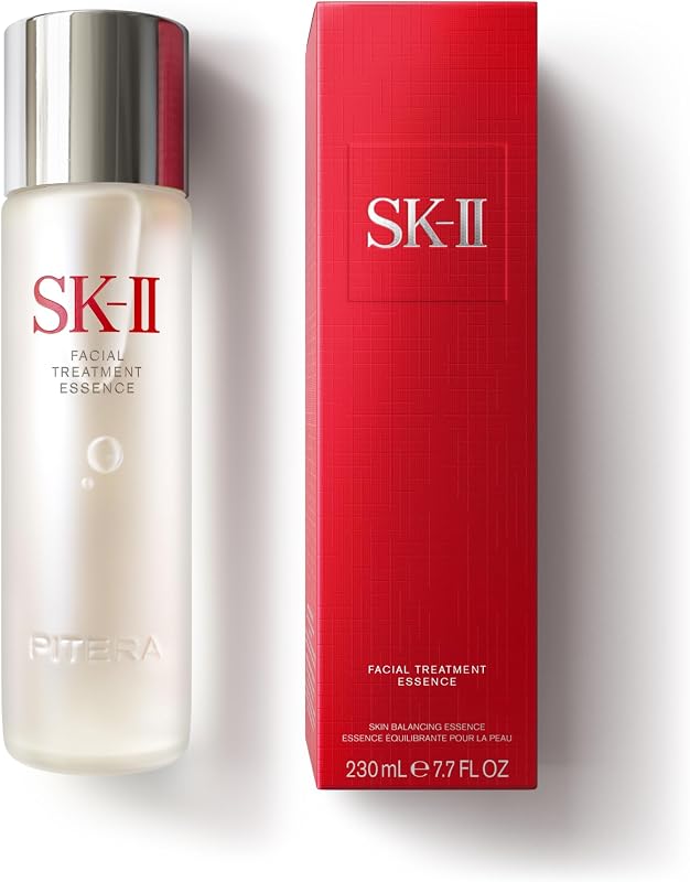 Esencia de tratamiento facial SK-II - Cuidado de la piel con esencia antienvejecimiento para ayudar a reducir la apariencia de líneas finas y arrugas - Refina visiblemente la textura y mejora la firmeza y las manchas oscuras