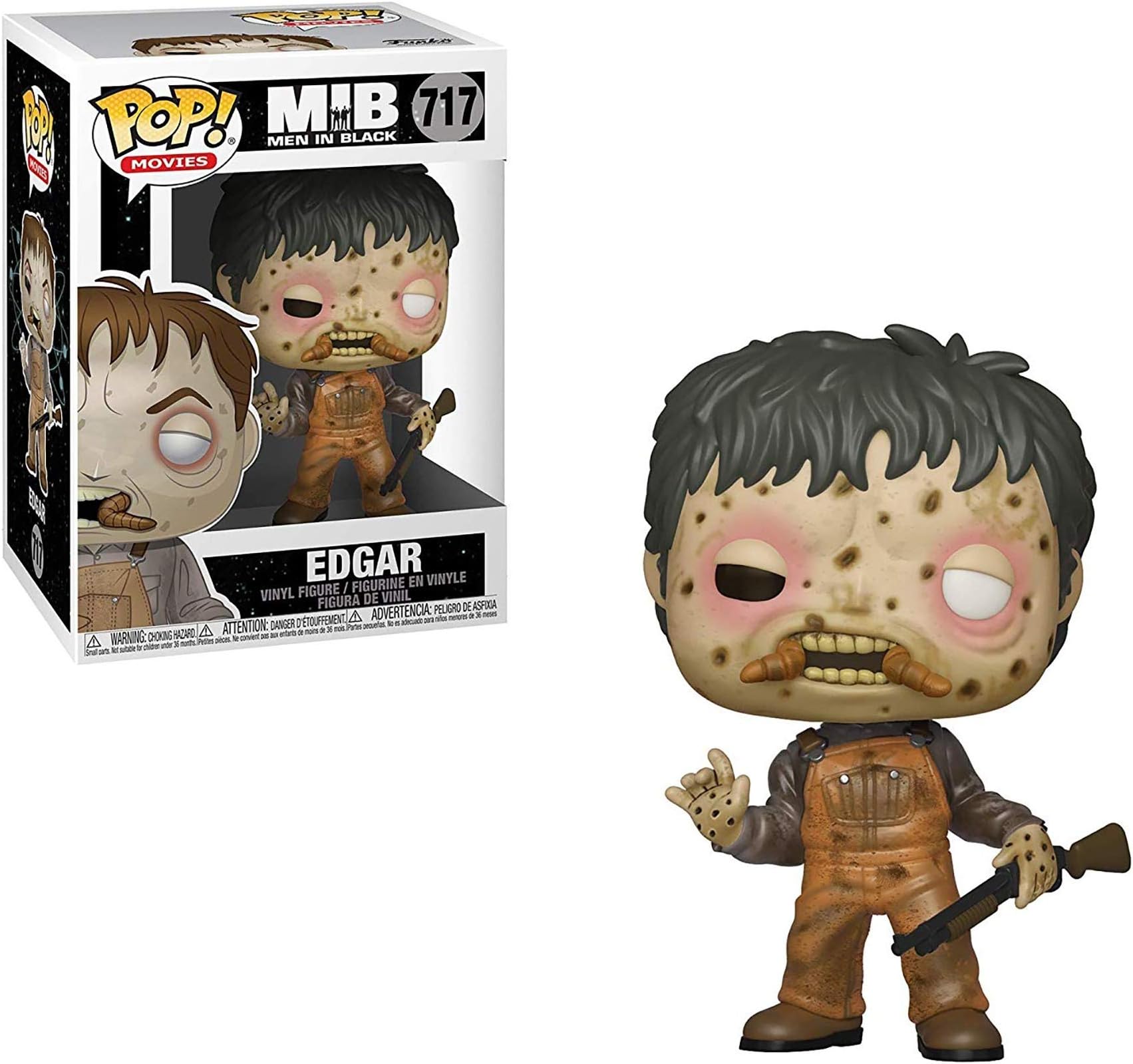 37915 POP Movies: Men in Black-Edgar Collectible Figure, Multicolor One-Size