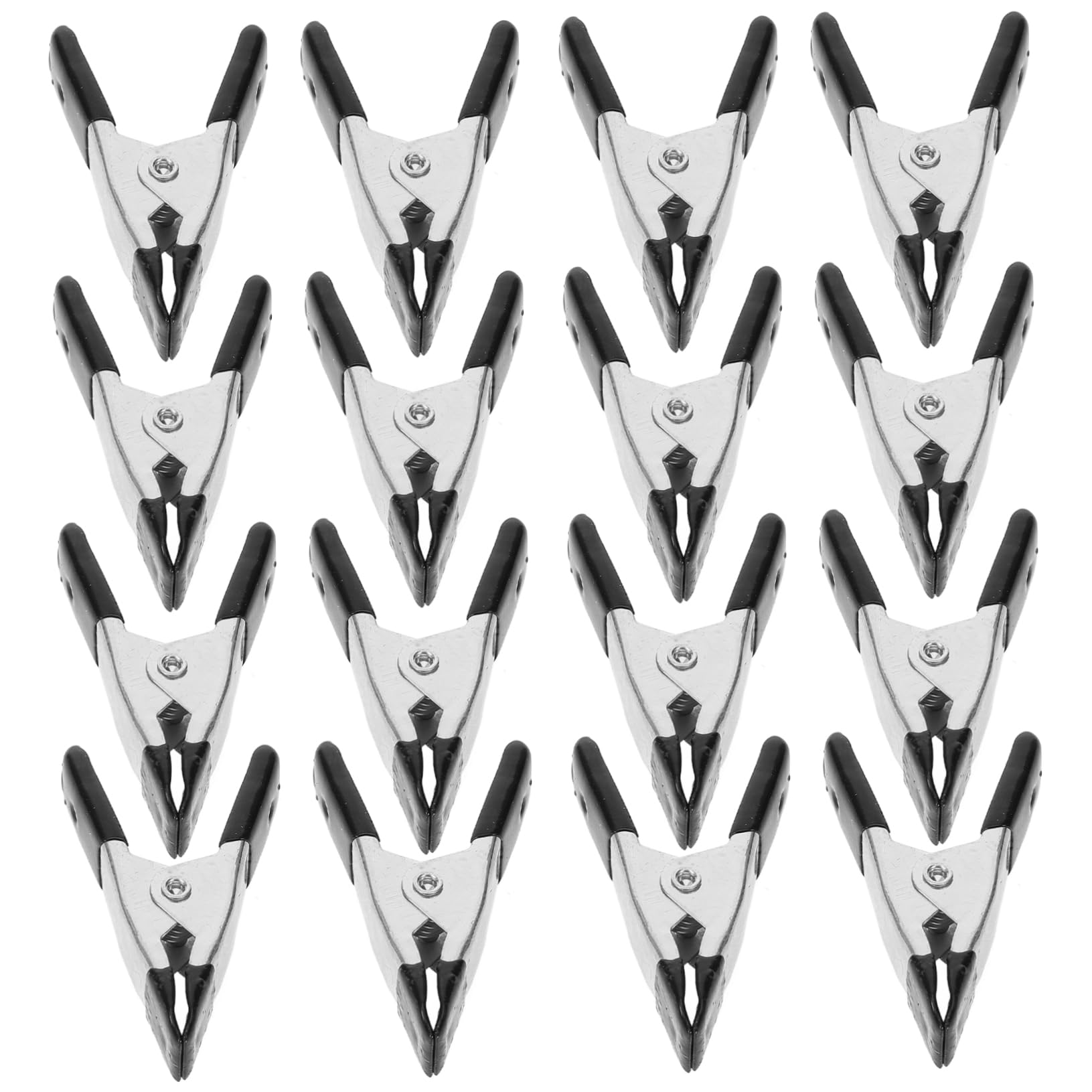 Tofficu 4 Set Clip Per Fondali Pinze Heavy Duty Per Fotografia Fermagli Per Tessuti Resistente E Leggeri Accessori Pratici Per Studio Fotografico 20 Pezzi*4