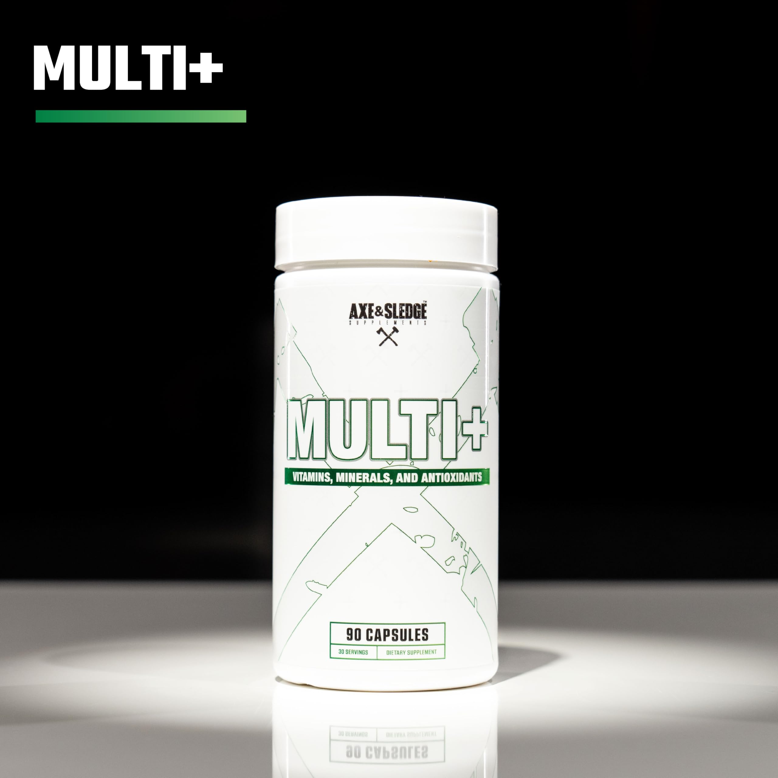 Axe & Sledge Multi Plus Multivitamin | 24 Bioavailable Vitamins & Minerals, Ashwagandha | Multivitamin for Women and Men for Daily Nutritional Support | 90 Capsules, 30 Servings — Amazon image 4