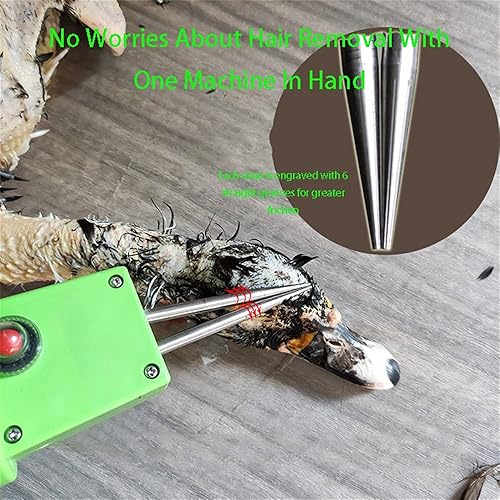 Miniatura 4 de Máquina eléctrica de mano para desplumar pollo de 110 V, máquina profesional de extracción de plumas, ideal para pollo, pájaro, pato, pavo.