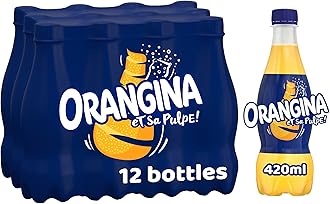 Sparkling Fruit Drink; Multipack of 12 x 420ml bottles; contains a blend of citrus juices, real orange pulp and orange zest