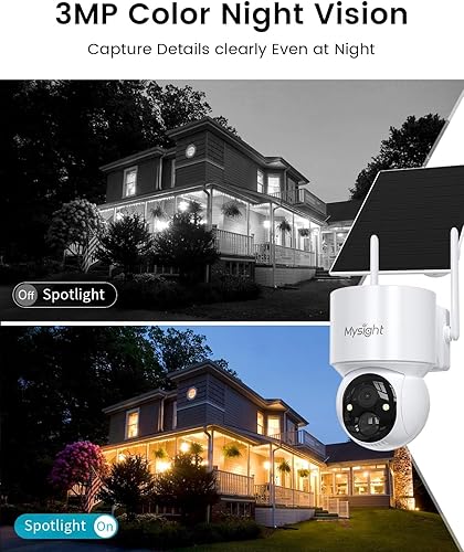 Miniatura 4 de Cámaras de seguridad inalámbricas para exteriores, sin suscripción, kit de 4 cámaras, almacenamiento local de 128 G, sistema inalámbrico de cámara