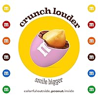 Vista 6 de M&M'S WORLD Caramelos de chocolate con maní rosa – 2 libras de dulces a granel en paquete resellable para bufé de dulces, fiestas de cumpleaños