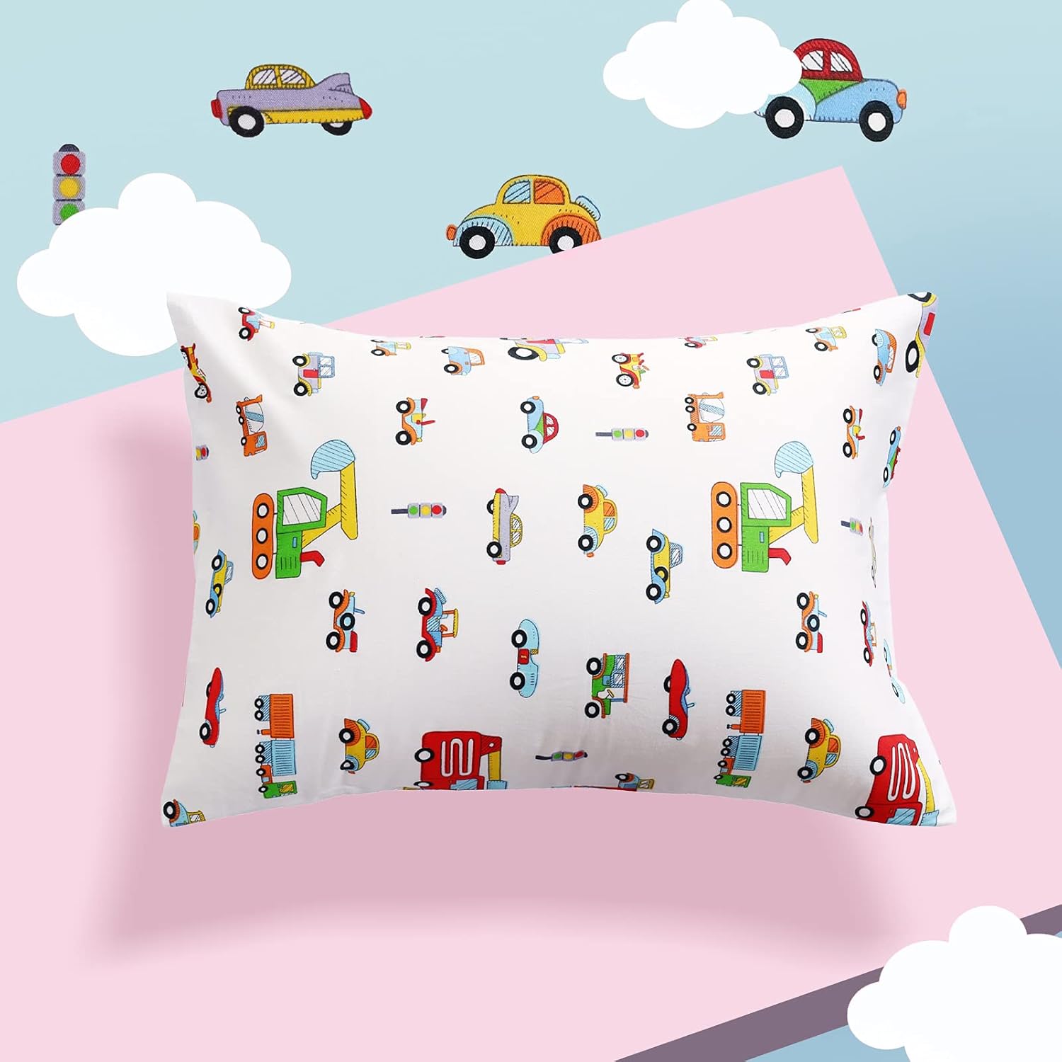 Lofe Toddler Pillowcase for 13X18 Pillow 100 Cotton