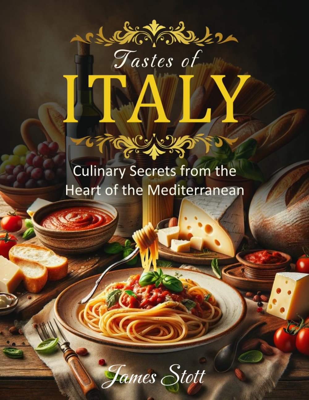 Tastes of Italy: Culinary Secrets from the Heart of the Mediterranean (Around the World in Tasty Ways)      Paperback – November 25, 2023