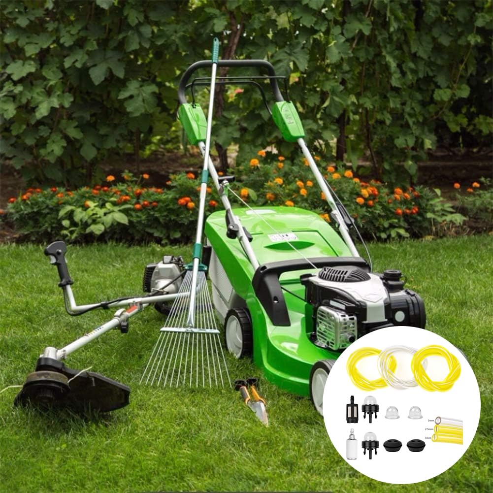 7* PER RYOBI Decespugliatore A Benzina Tubo Carburante Tubo E Filtro E - Foto 5