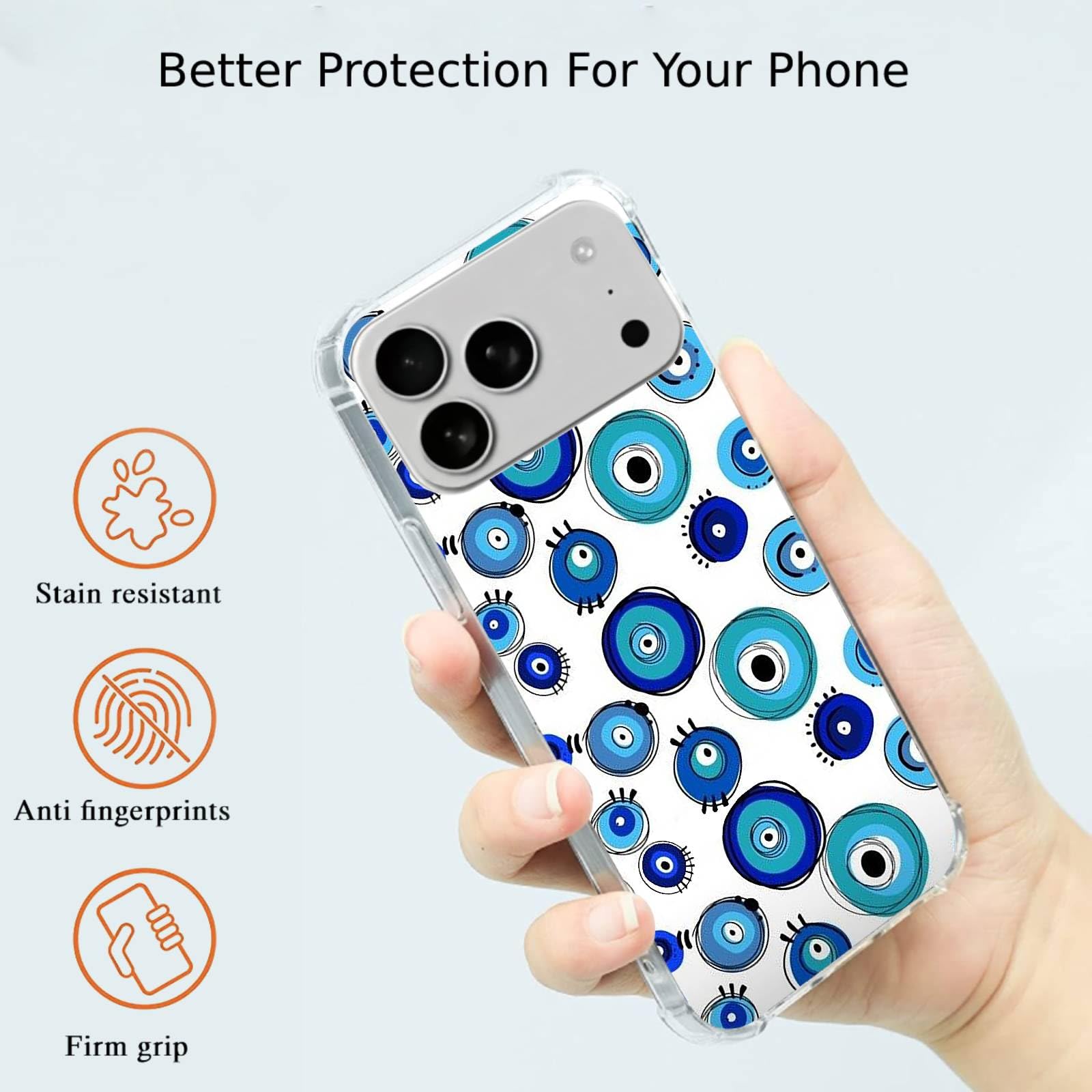 Amazon.com: Evil Eye Amulet Phone Case Compatible with iPhone 17