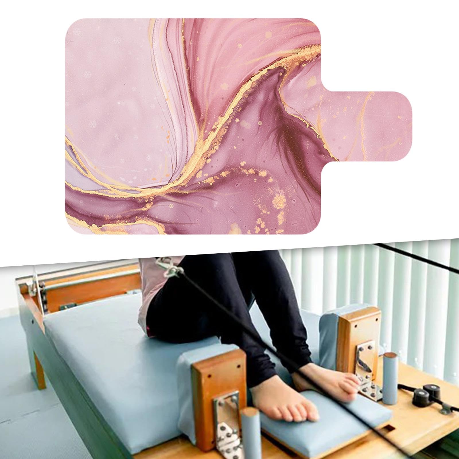 Amagogo Pilates-Reformer-Matte, Pilates-Reformer-Maschine, Handtuch, Gymnastikmatte, Dicke Pilates-Matte für Reformer, Trainingsmatte für
