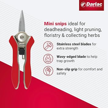 Darlac Mini Snips DP71, Stainless Steel Blades