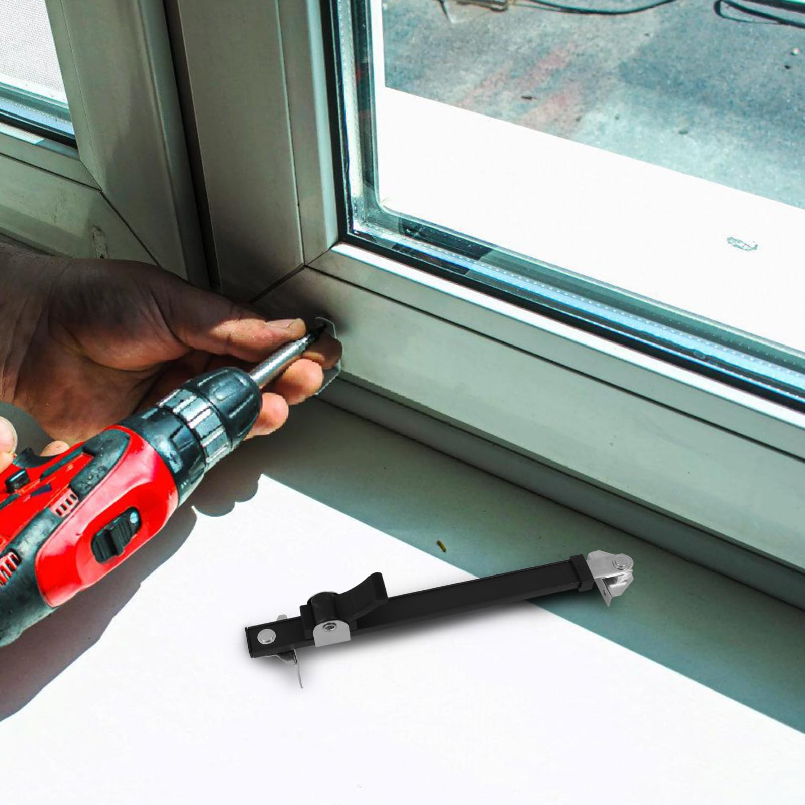 Sliding Window Railing Stopper Adjustable Window Stopper Homoyoyo Sliding Window Bar Security Stopper ...