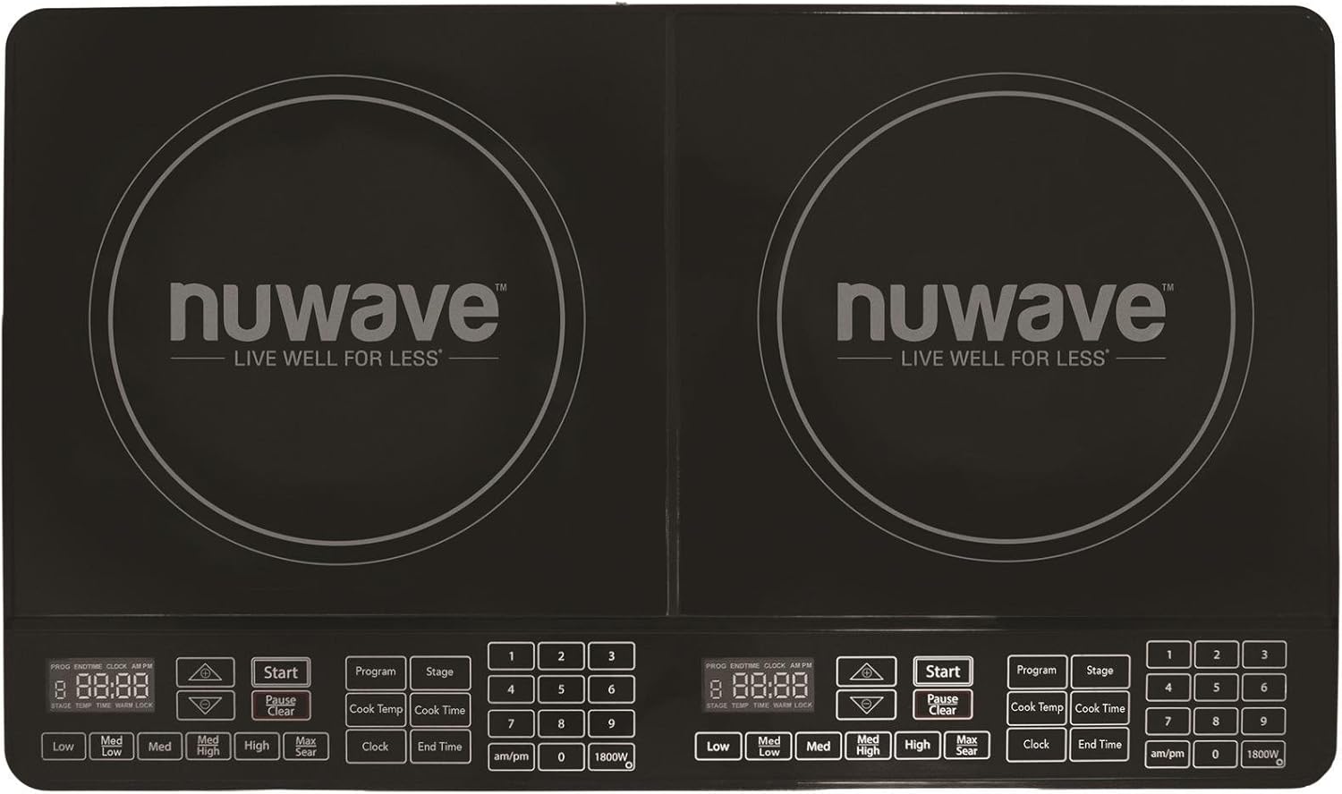 NuWave 30602 Double Precision Induction Cooktop Burner