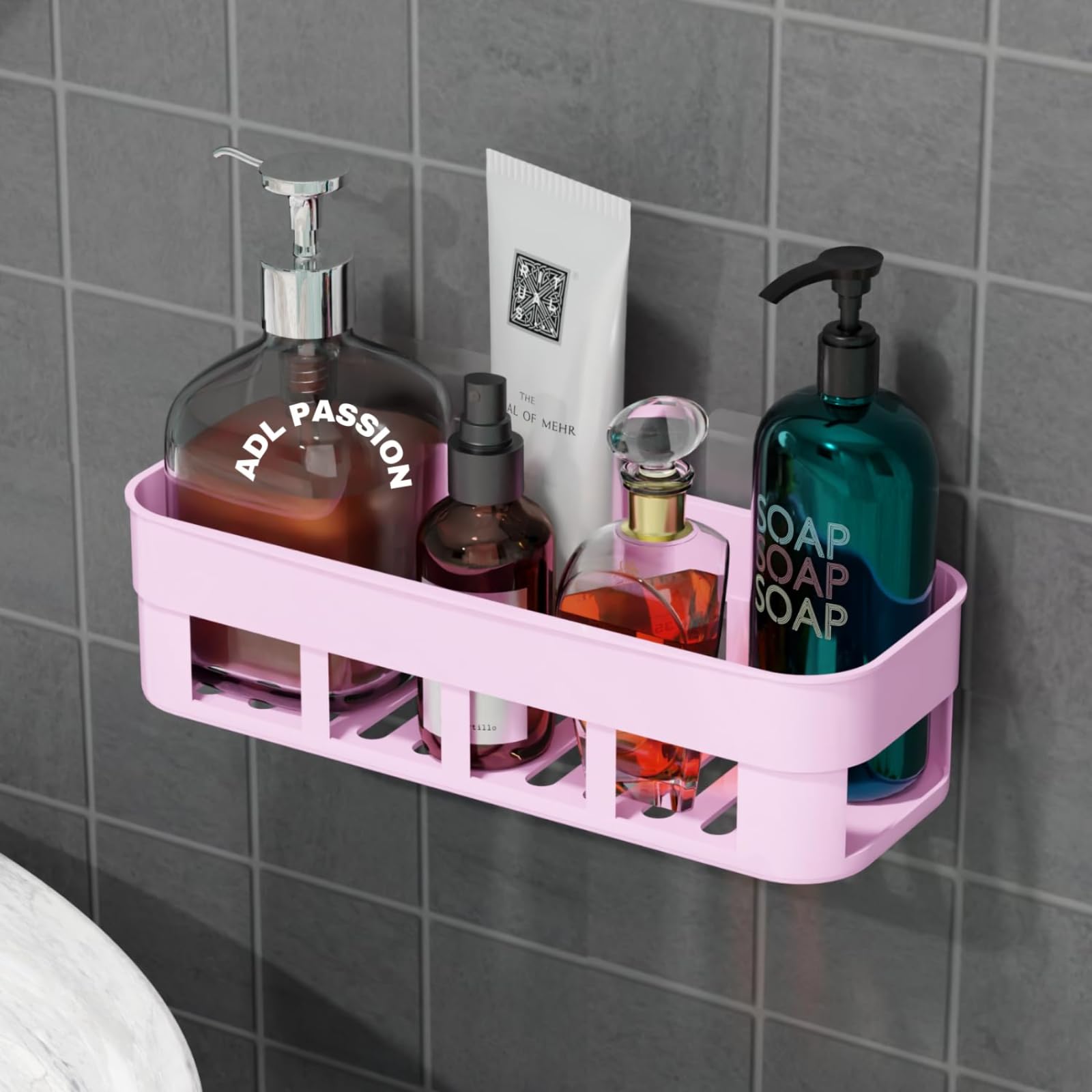 See full amazon price history chart for ADL PASSION Wall Mounted Plastic Self Adhesive Bathroom Shelf/Bathroom Organizer/Bathroom Accessories/Bathroom Shelf for Wall/Wall Mounted Shelf (Pink) ADL PASSION Wall Mounted Plastic Self Adhesive Bathroom Shelf/Bathroom Organizer/Bathroom Accessories/Bathroom Shelf for Wall/Wall Mounted Shelf (Pink) (B0CGRK4Z4N) Amazon Price History, Amazon Price Tracker