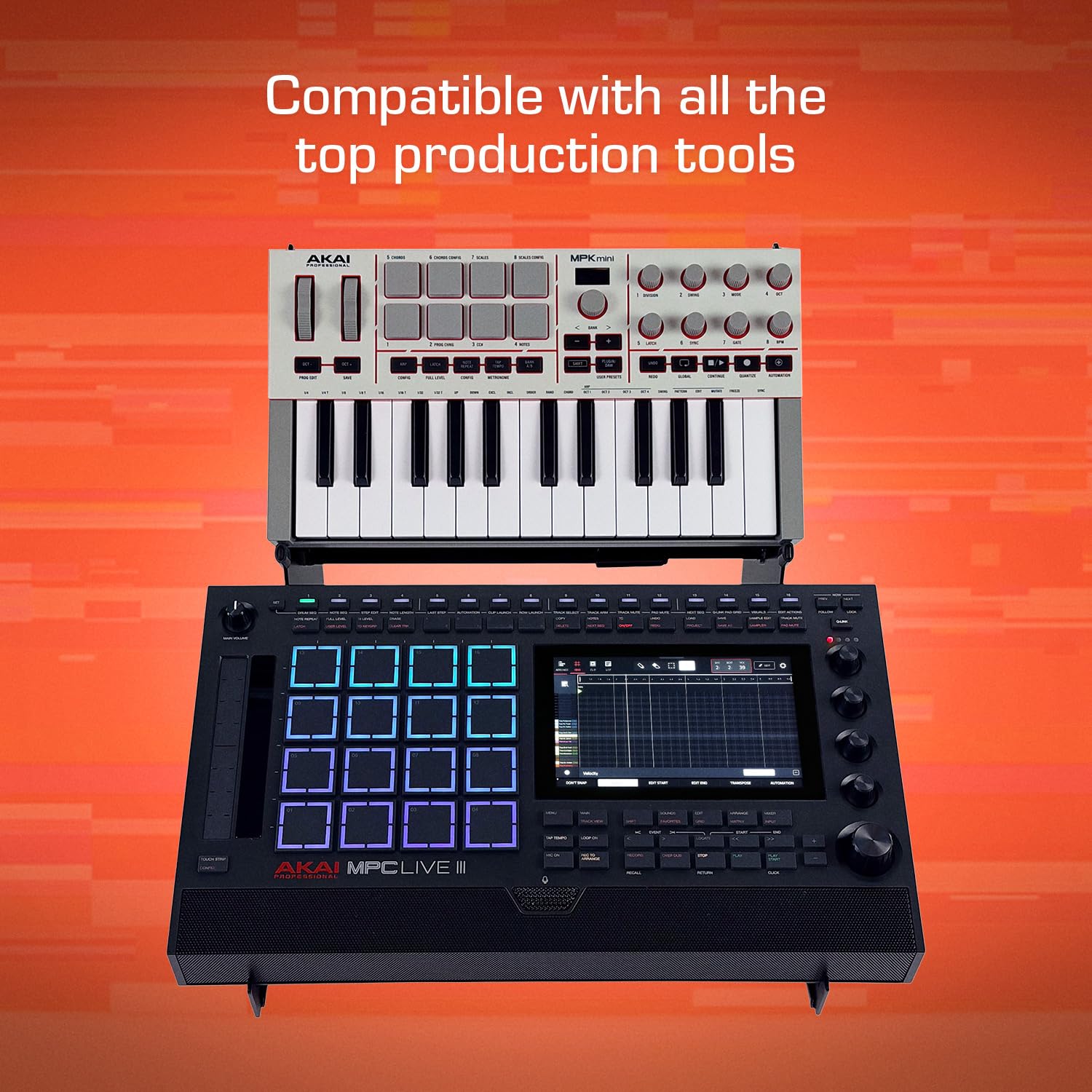 Amazon.com: XTS 2-Tier Desktop Stand, for MPC Live 3 / Synths