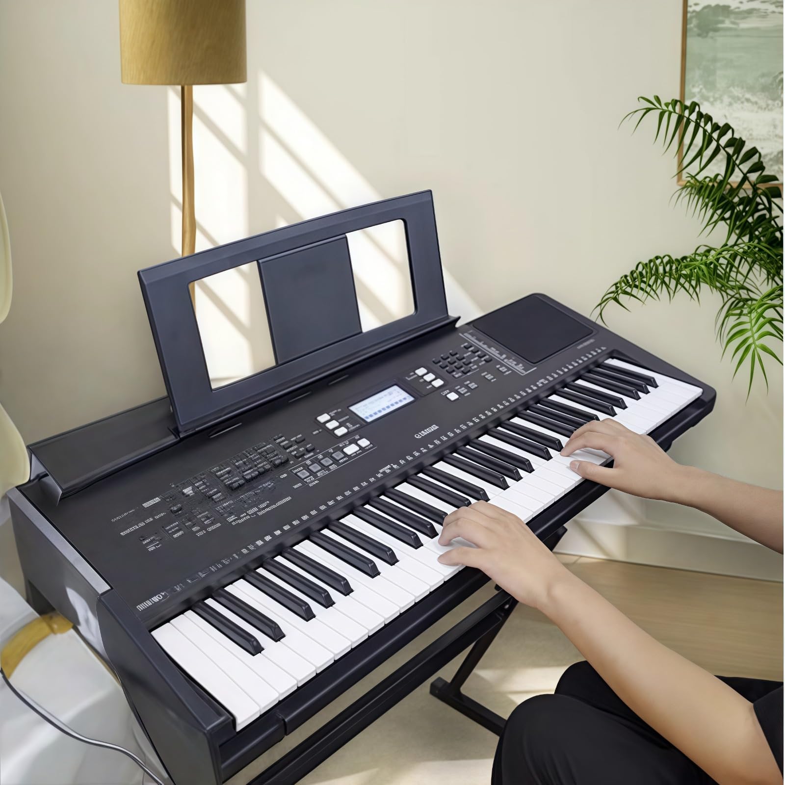 Porte-partitions De Piano,Support De Partition Universel pour Clavier Numérique,Plateau Antidérapant Stable, Accessoires Musicaux Multi,modèles pour Pratique Domestique Et Studio Musical