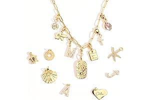 Build Your Own Charm Necklace With Name Charms