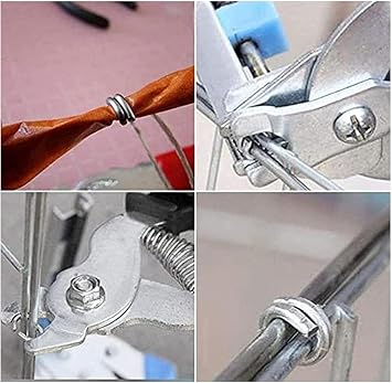 Type M Nail Ring Pliers for fencing & 1200Pcs Galvanized Nails