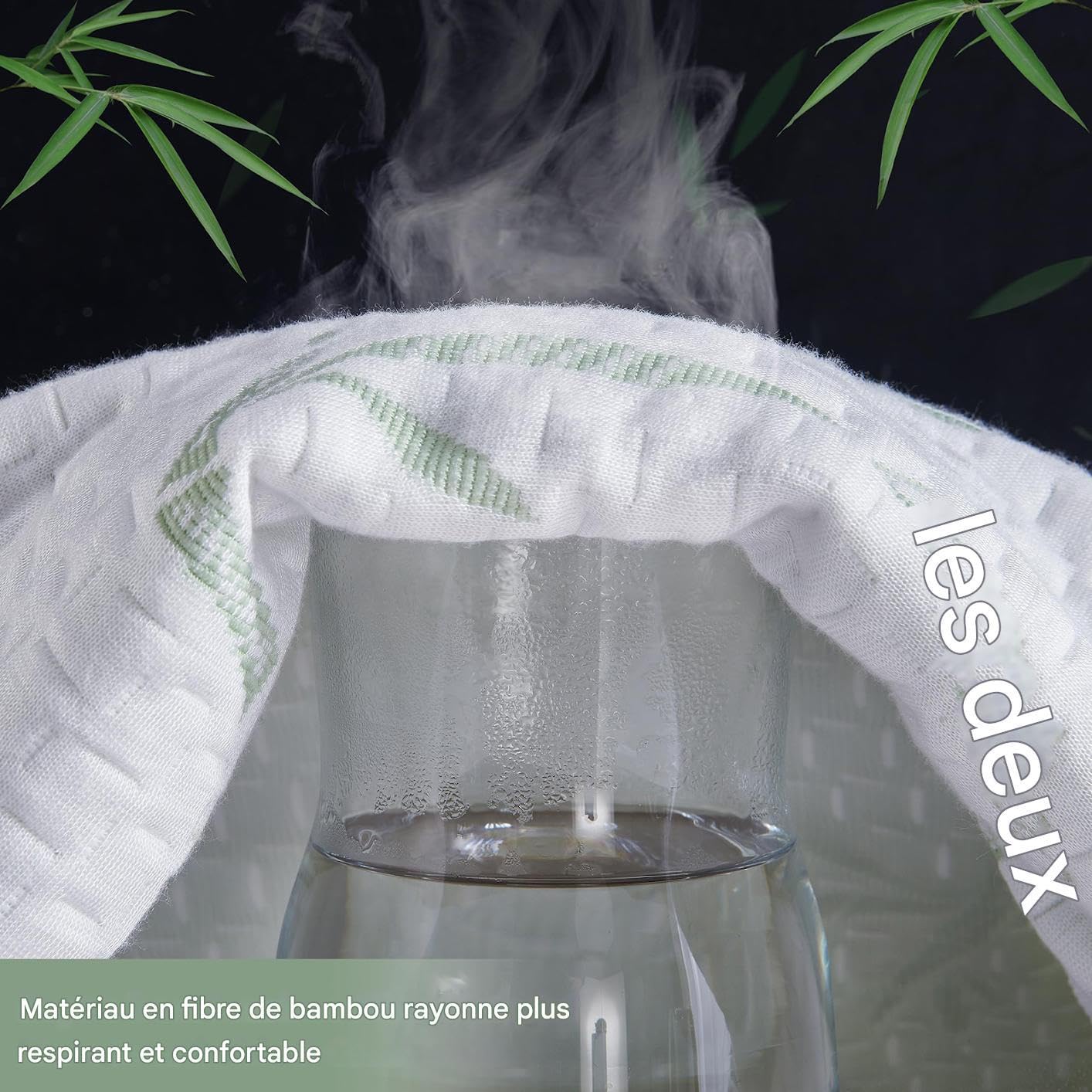 Cubrecolchón Ropa De Cama Antifugas Y Suave con La Piel