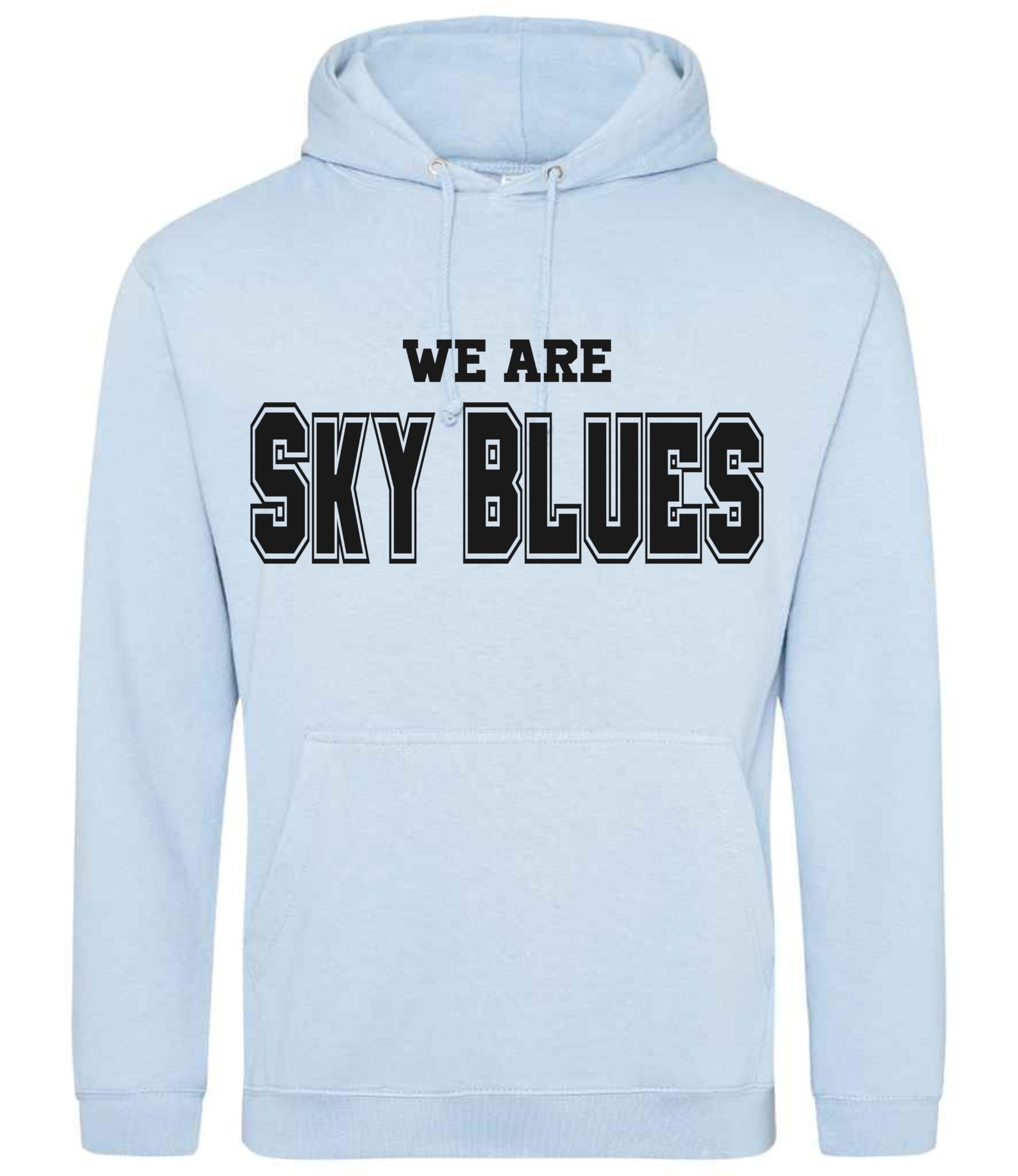 All About The Print We are sky blues hoodie top football gift premium jumper sweatshirt clothing coventry