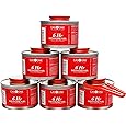 Gas One 12 Pack 6 Hour Chafing Fuel - Food Warmer for Chafing Dish Buffet Set - Reusable Liquid Safe Fuel With Wick & Lid Opener
