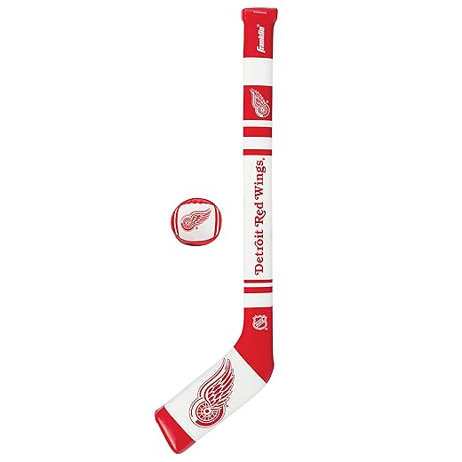 Franklin Sports NHL Team Mini Soft Hockey Stick Set - NHL Team Soft Foam Mini Hockey Stick and Ball - Great Toy for Kids