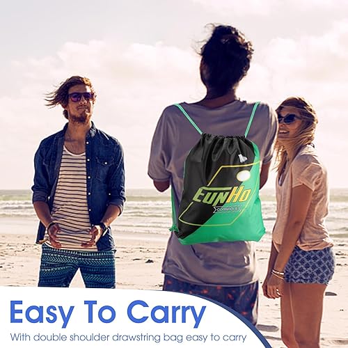 Miniatura 5 de EunHo Dual Sided Cornhole Bags Set of 8 Regulation Professional, Slick and Sticky for Pro Style Corn Hole Games, All Weather Tournament Bean Bags