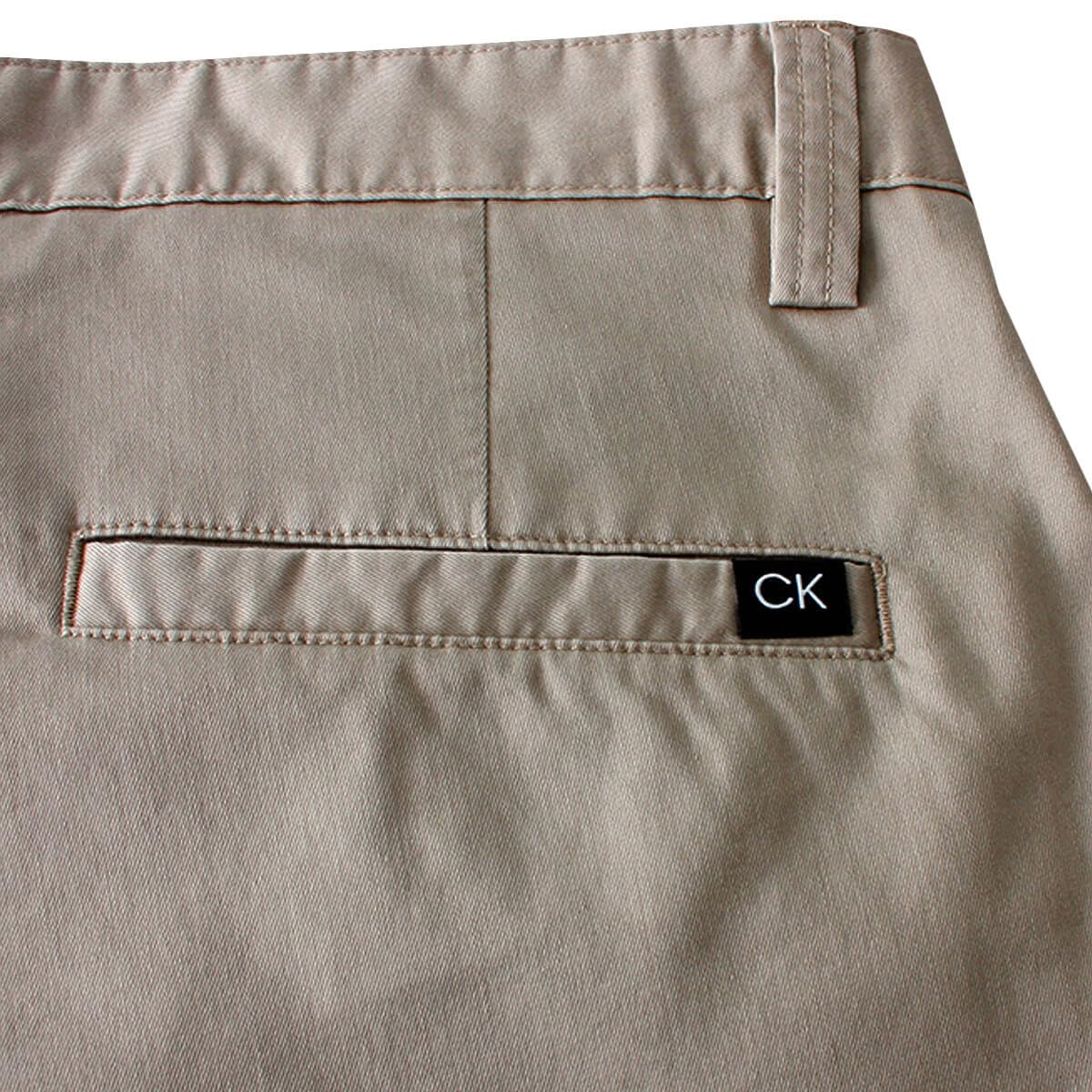 Calvin Klein 2025 Campus Chino Pantalones Cortos Golf elásticos Ligeros Hombre