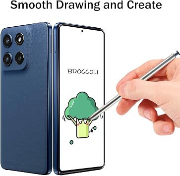 2 Pack G Stylus 2025 Pen for Motorola Moto G Stylus 5G 2025 Stylus Pen Replacement for Moto G Stylus 5G (2025) XT2517 All Versions Touch Screen S Pen(Pantone Gibraltar Sea)