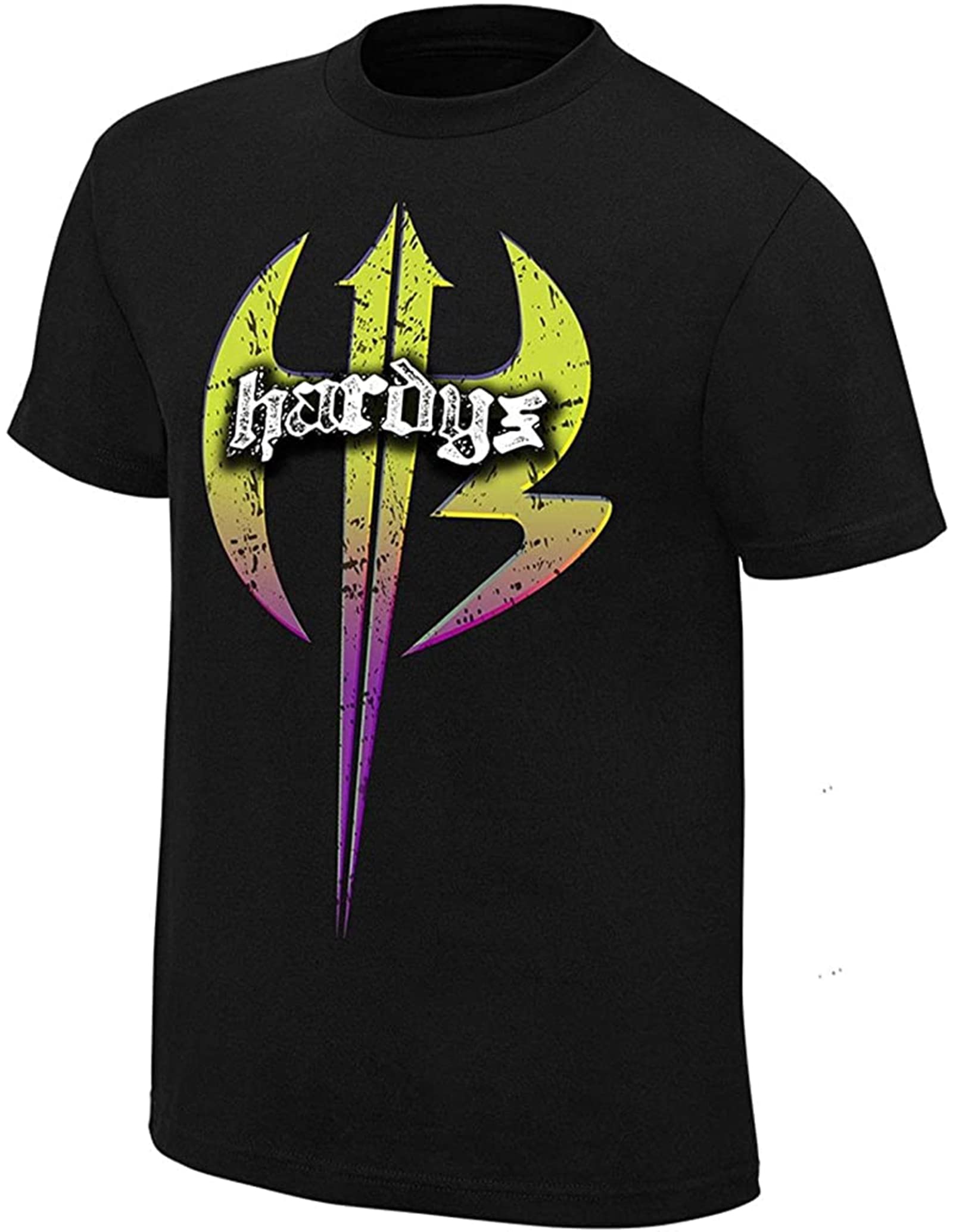 The Hardy Boyz Retro Short Sleeve Black Men's T-Shirt Black XL