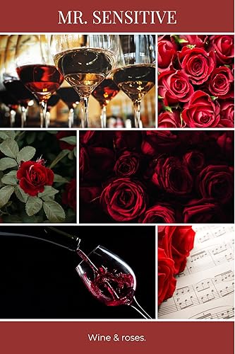 Miniatura 2 de Eco Candle Co. The Mandle - Vela de soja para hombre, aromas de vino y rosas, Mr. Sensitive, lata de pintura de 15 onzas, 100% cera de soja, sin