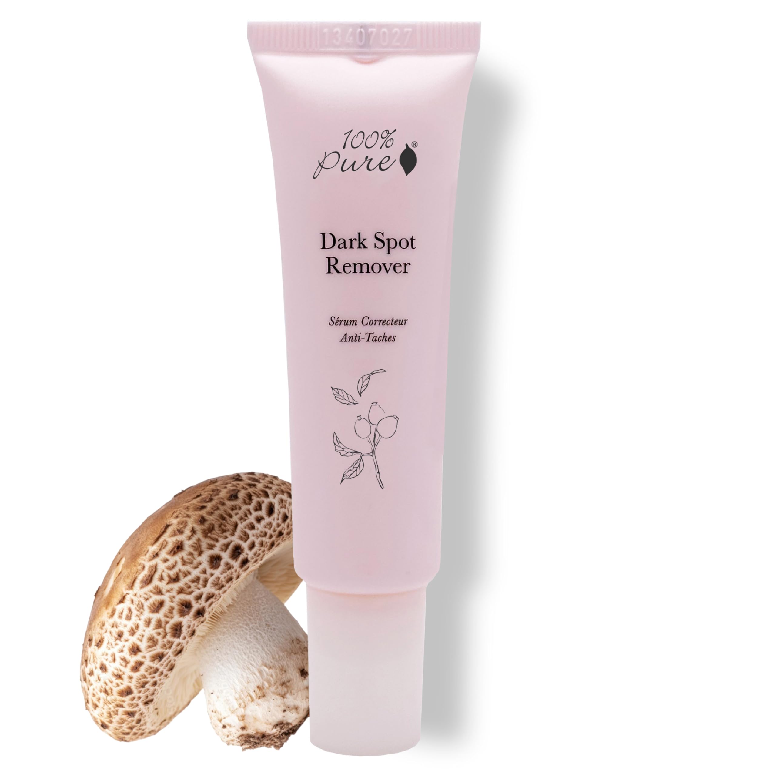 100% PUREDark Spot Remover, 1 oz, Reduces Dark Spots, Age Spots, Evens Skin Tone, Diminish Spots, Vegan Dark Spot Remover, Natural Serum