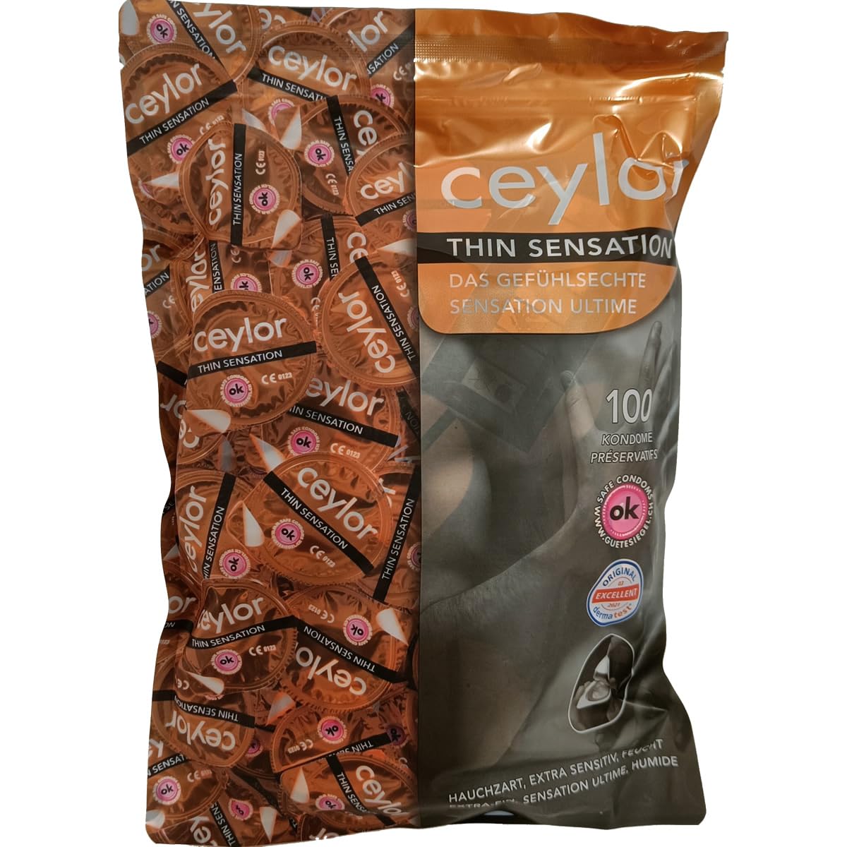 Ceylor Thin Sensation 100 profilattici, extra sottile