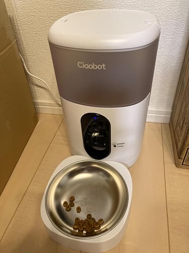 Amazon | Ciaobot 自動給餌器 猫 中小型犬用 4L 大容量 【小動物看護士