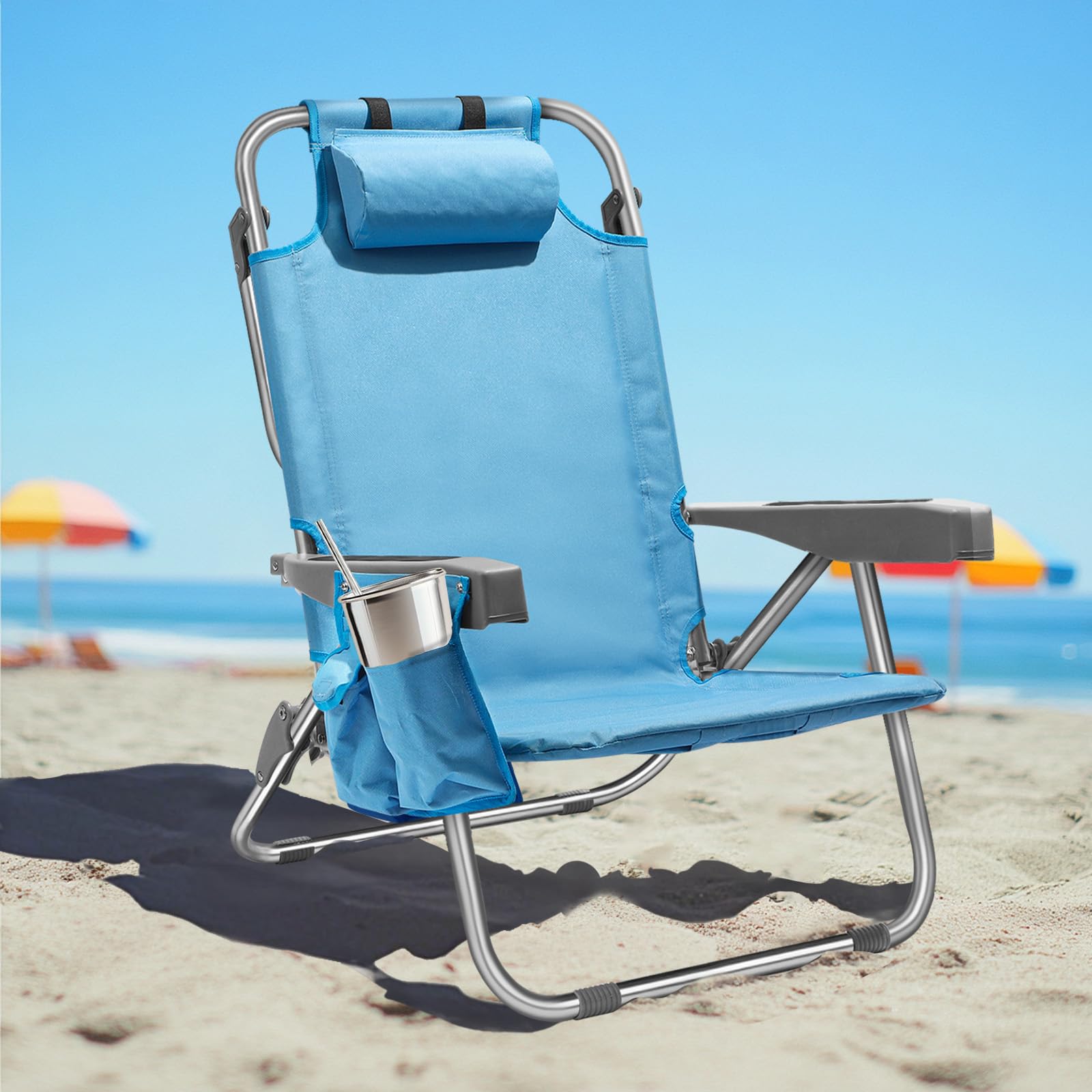 PASAMIC Backpack Beach Chair