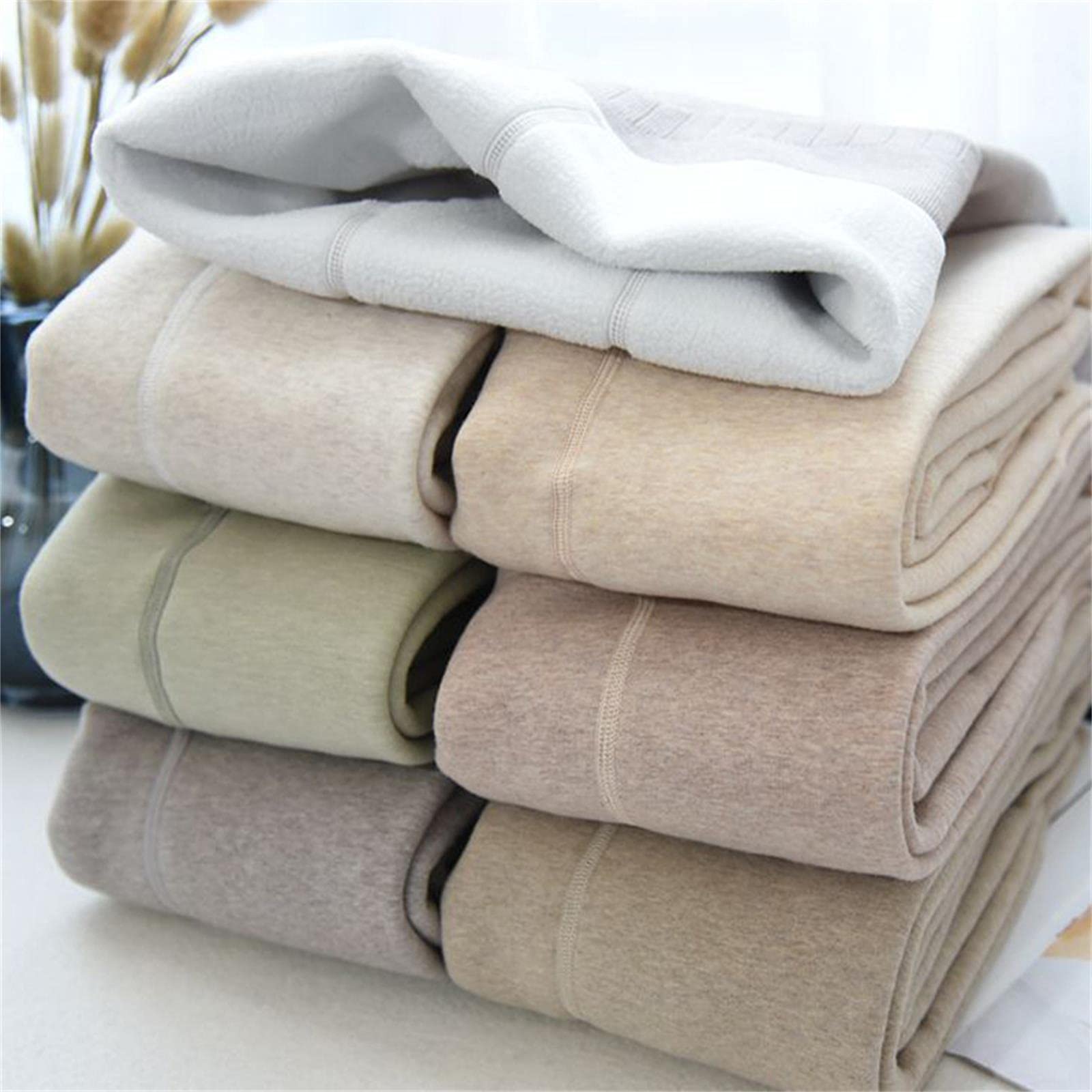 Collant da Donna Donne Spessa Colla Colla Colla Cassole Pella Cashmere Piede/Colletti Nessuli