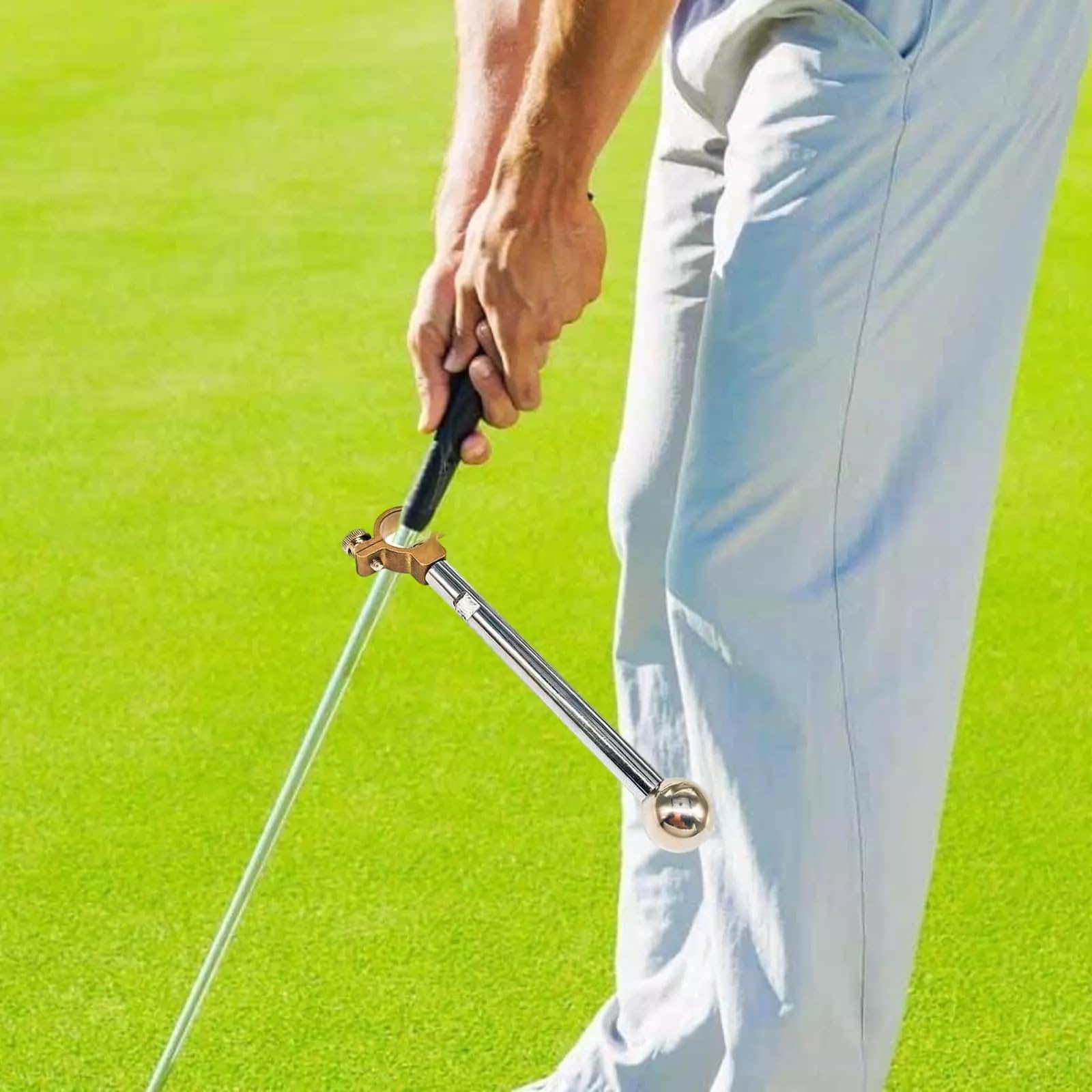 Golfsschaukel Haltungslokalisierer Tragbarer Golfschaukel Hilfsmittel Schwungarm Haltungskorrektur Golf Handgelenk Scharnier Trainer