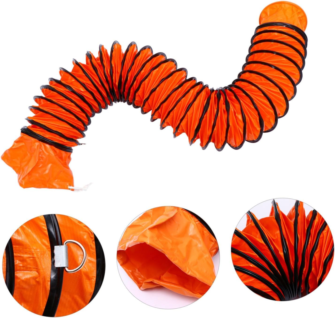 Telescopic Ventilation Tube Vent Hose High-Temperature Resistant Flexible Tubing for Ac Duct