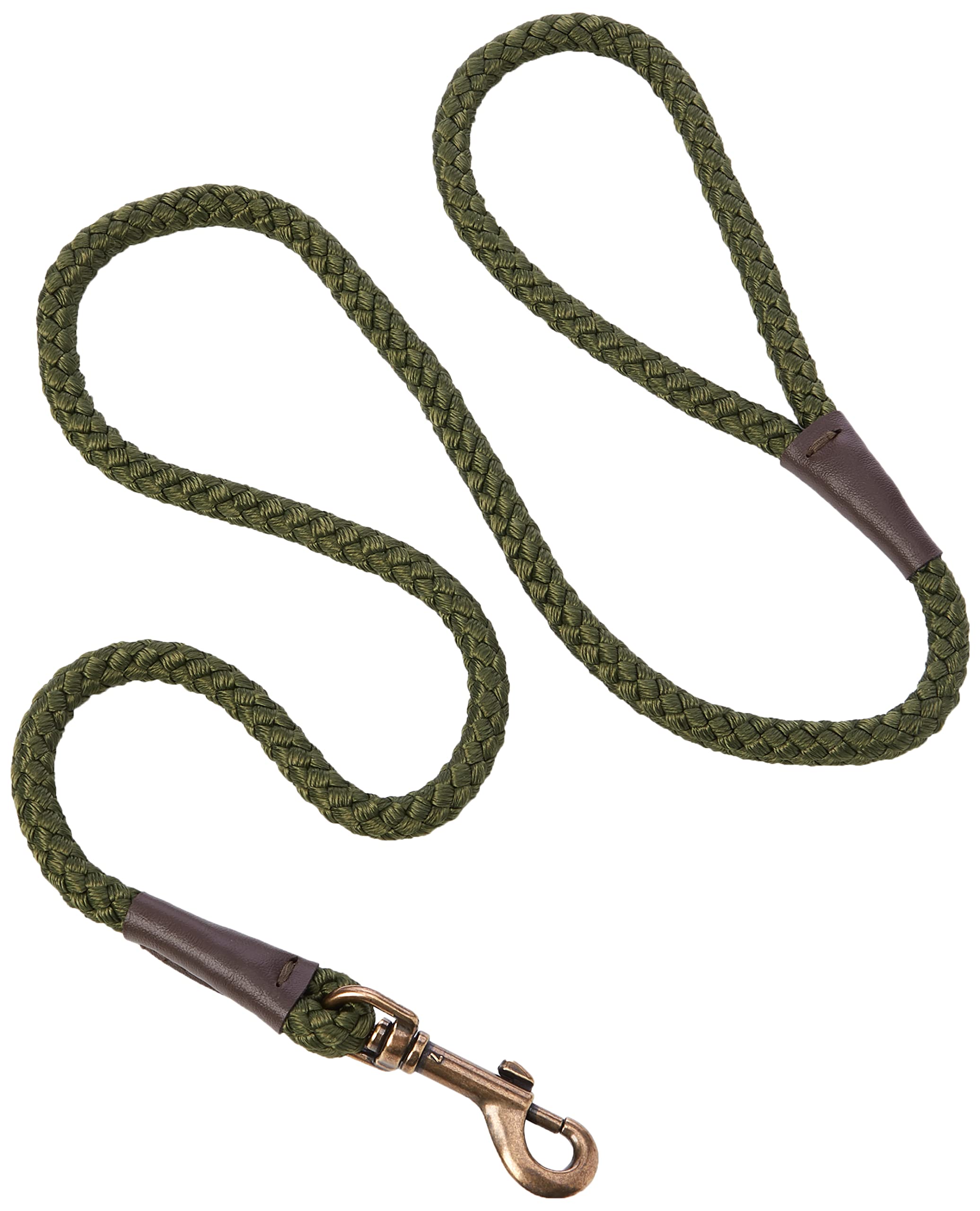 Ancol Heritage Nylon Rope Dog Lead - X 10Mm Green 107Cm