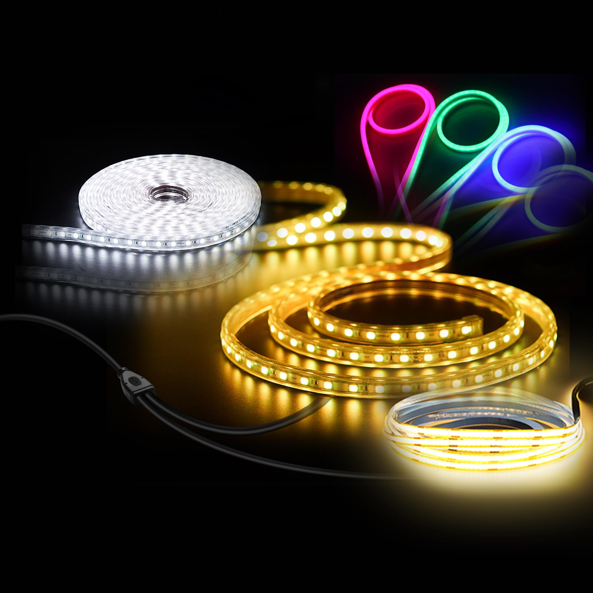 Cavo Splitter Y PNGKNYOCN 30cm DC 5.5x2.5mm - Per Telecamere CCTV E Luci LED (2 Pezzi) - Foto 5