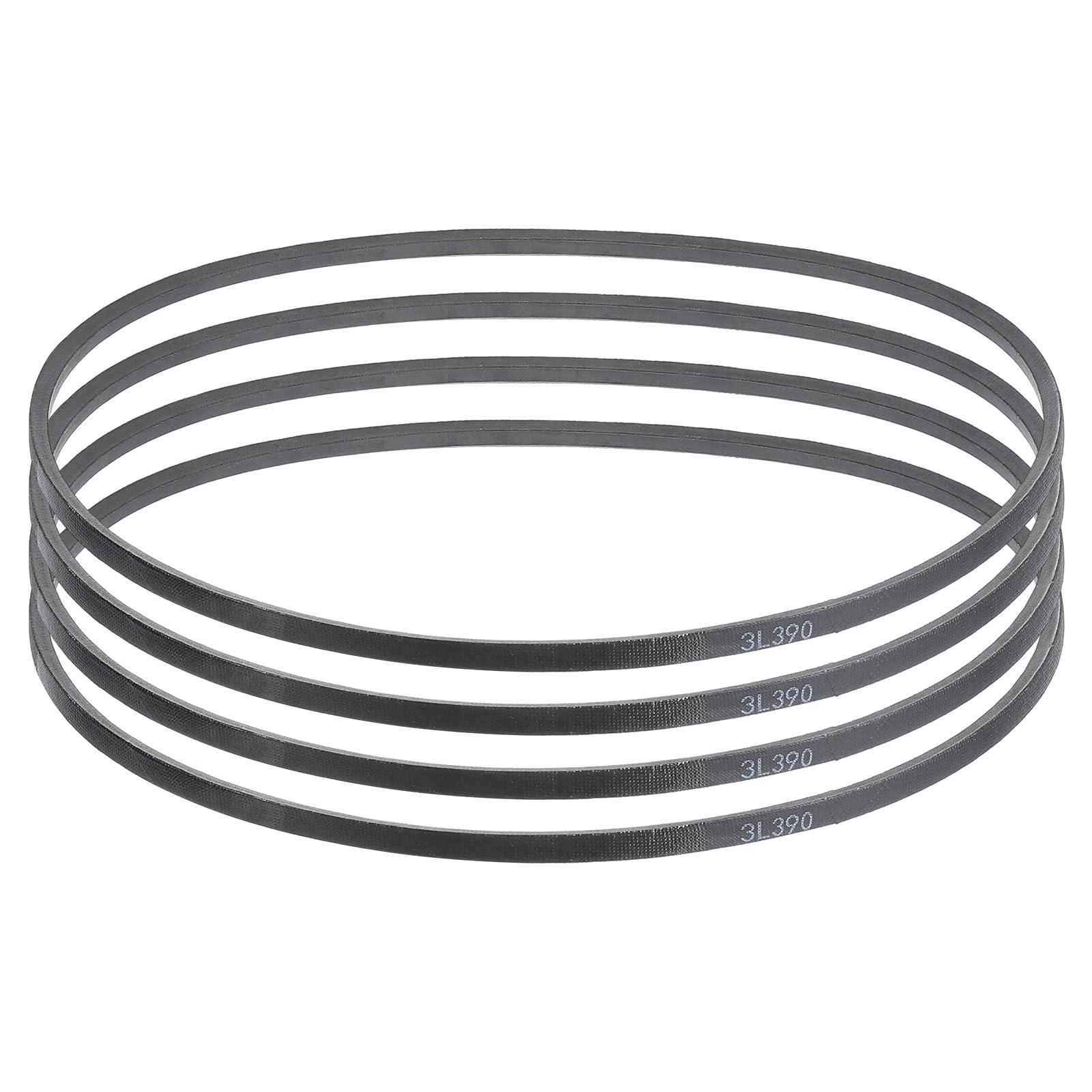 uxcell 3L240 Classic Wrapped Rubber V-Belt, 24"(610mm) Outside Circumference, 3L Profile V Belt 3/8" Width 7/32" Height — view 130