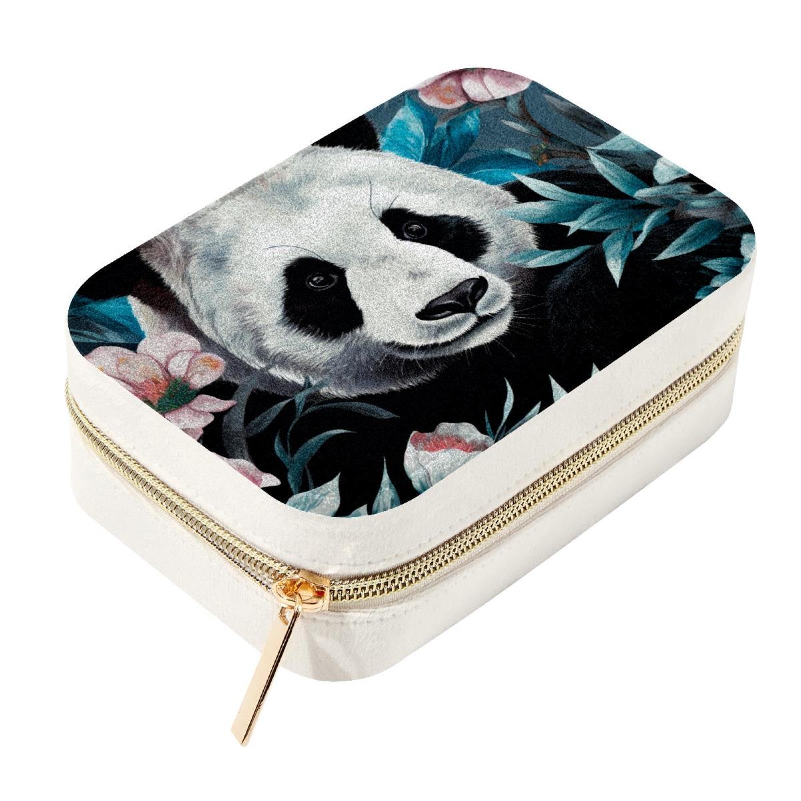 Boîte à bijoux motif panda cadeau anniversaire fille ado