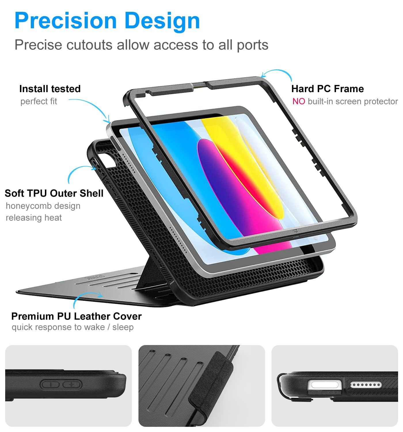 Yystao Étui De Protection Pour Tablette Doogee Tab G6 11