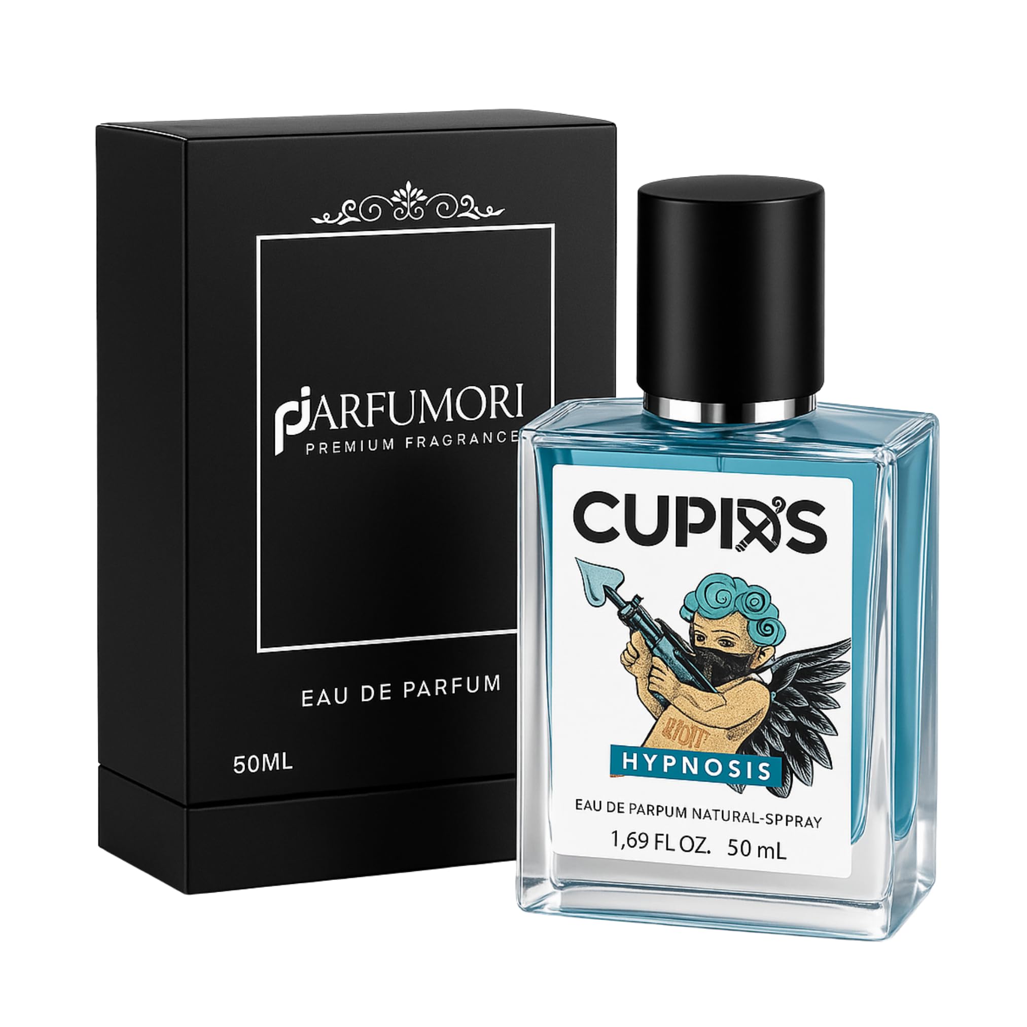 Cupid Hypnosis 3.0 Luxury Cologne Fragrance For Men | 𝐎𝐫𝐢𝐠𝐢𝐧𝐚𝐥 𝐂𝐮𝐩𝐢𝐝 New Luxe Formulation | Magetic Charm | Long Lasting Perfume - 50ml