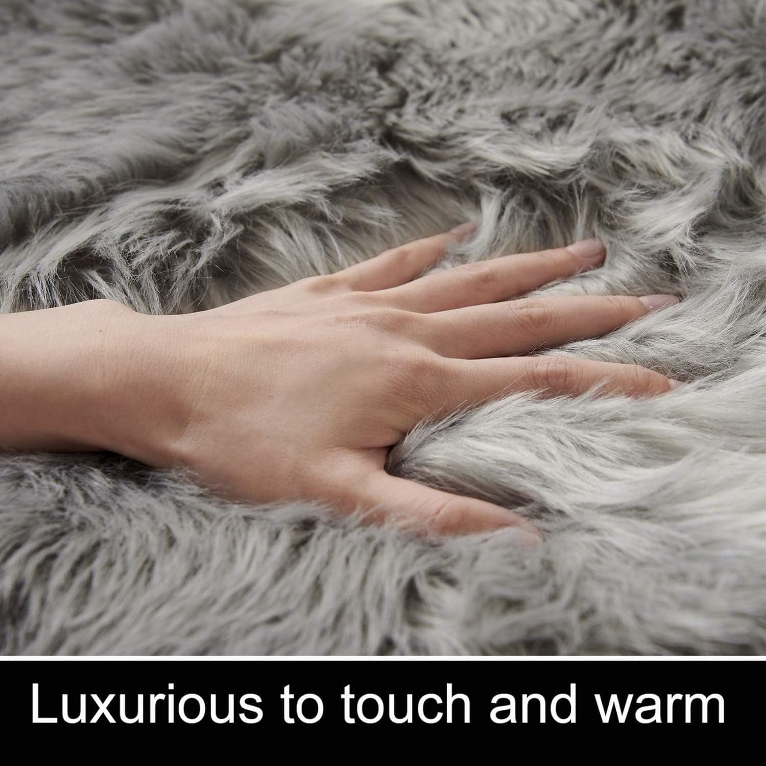 HARESLE Fluffy Rugs Living Room - Image 4