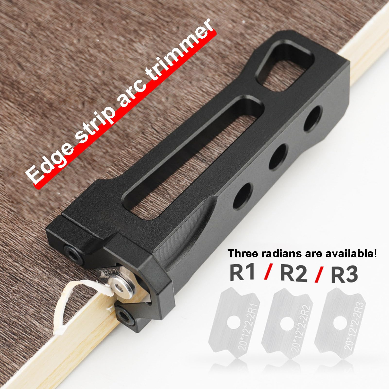 Piallatrice manuale per legno, tagliaerba per una finitura dritta | Perfetto per falegnameria, taglio, piallatura del legno