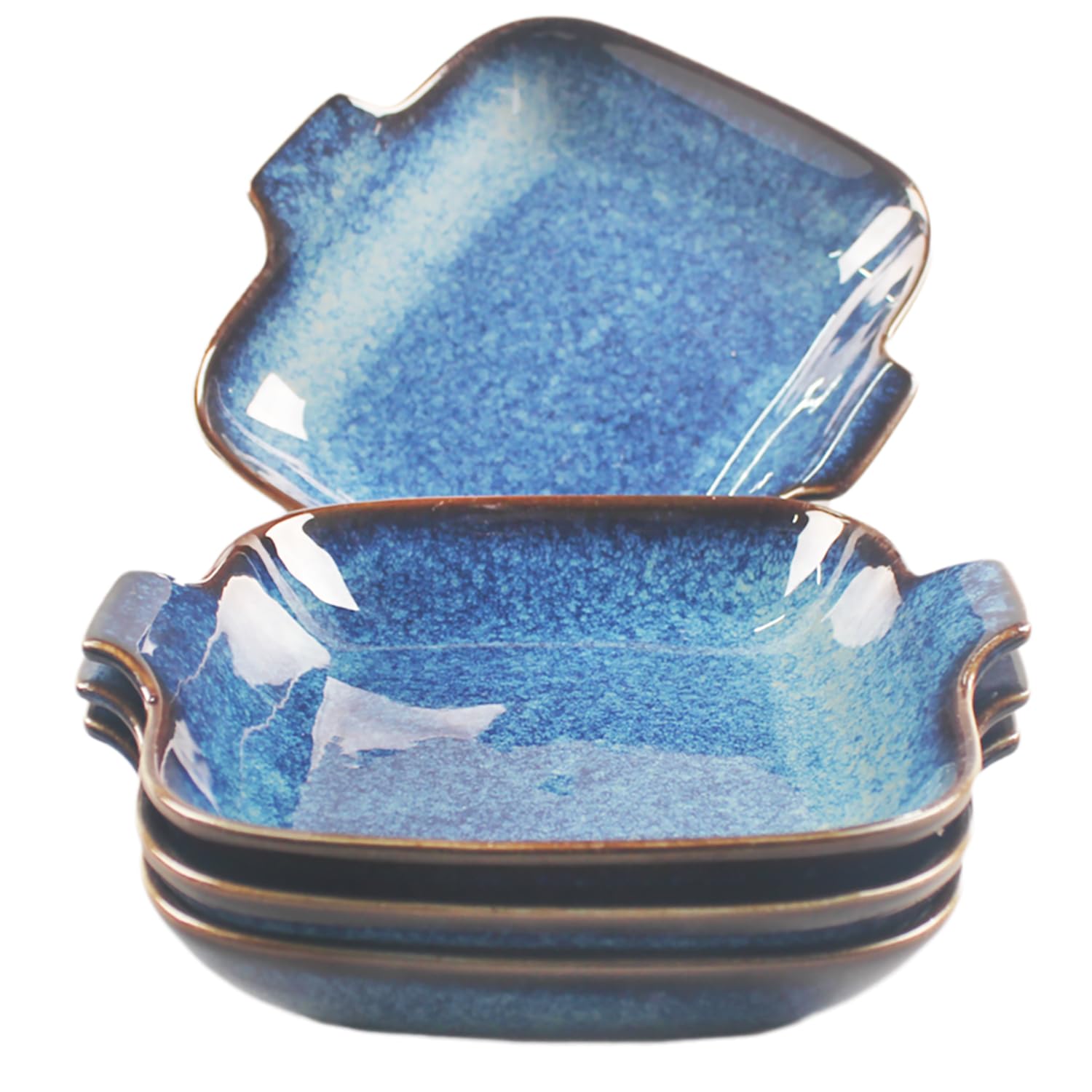 LIUYWYHCF Ceramics Au Gratin baking Dishes Set of 4 - au gratin pans | Mubboo