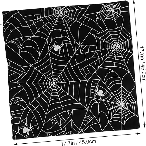 Miniatura 9 de Fundas de almohada de Halloween para el hogar, fundas de almohada de Halloween, fundas de almohada de telaraña, fundas de almohada para sofá de 18 x