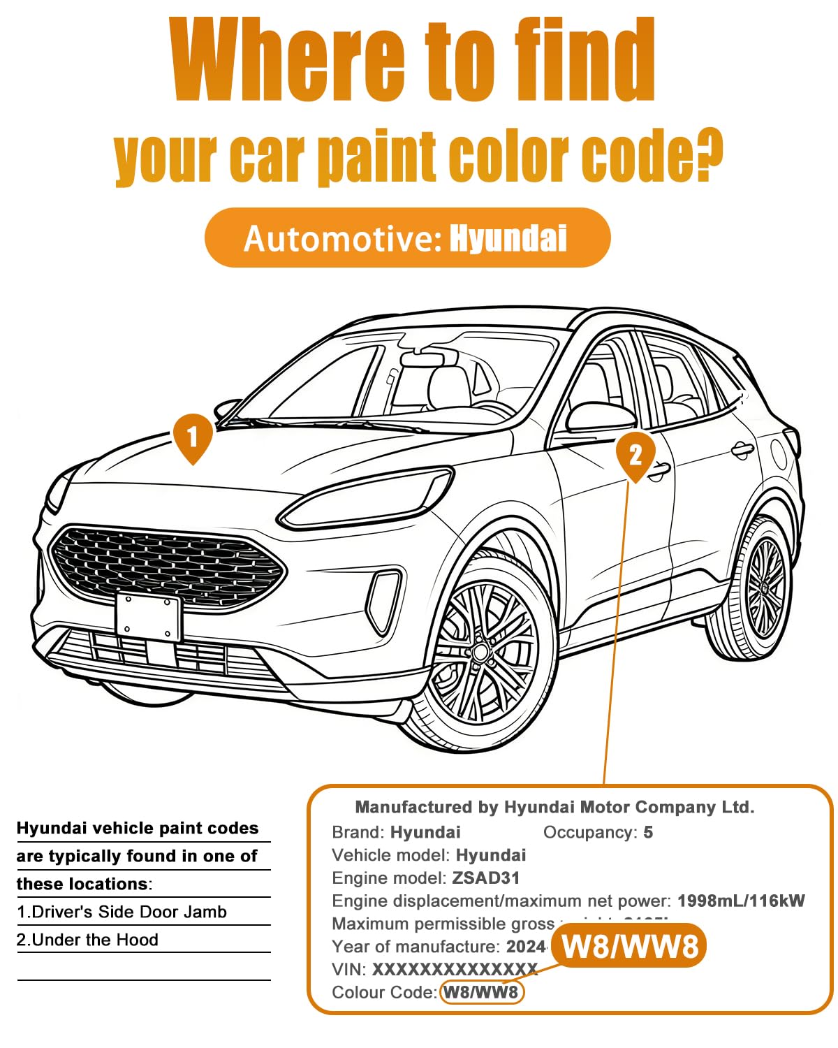 Platinum White Pearl NH-883P Compatible with Honda 2-in-1 Touch Up Paint Pen Ultimate Car Scratch Repair Kit，Quick Fix Rust-Resistant and Long-Lasting Paint Scratch Remover — view 157