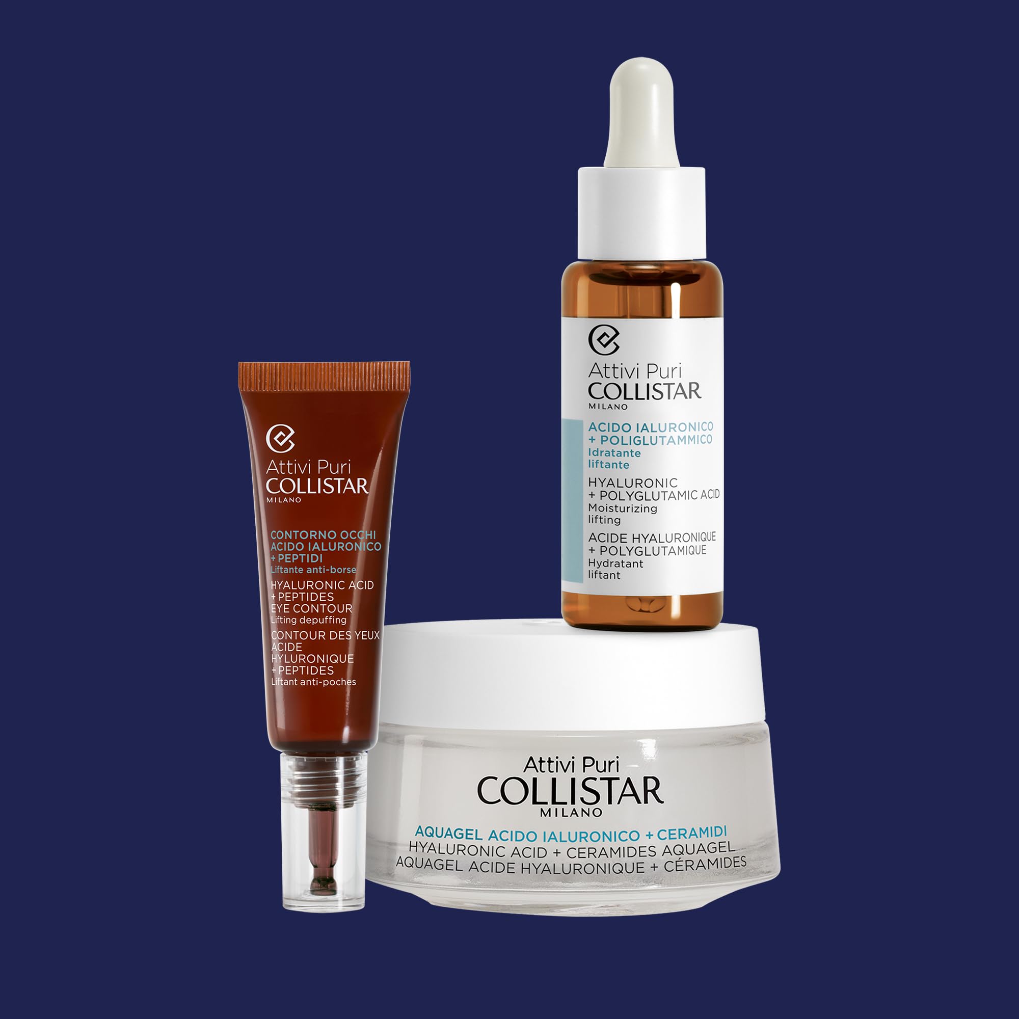 Collistar Attivi Puri Spray Molecolare Acido Ialuronico, Spray Idratante Liftante per Viso, Collo e décolleté, Contrasta le Rughe e Rinfresca il Make-up, per Tutti i Tipi di Pelle, 100 ml